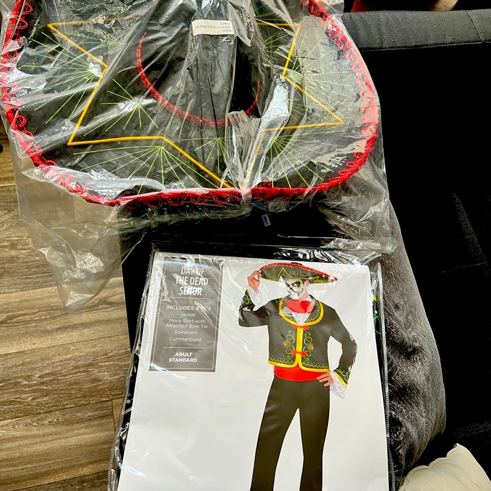 Day of the dead Señor costume